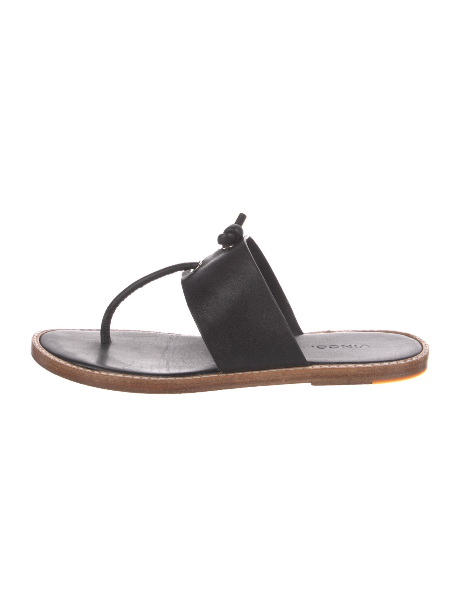 Vince Leather Slides