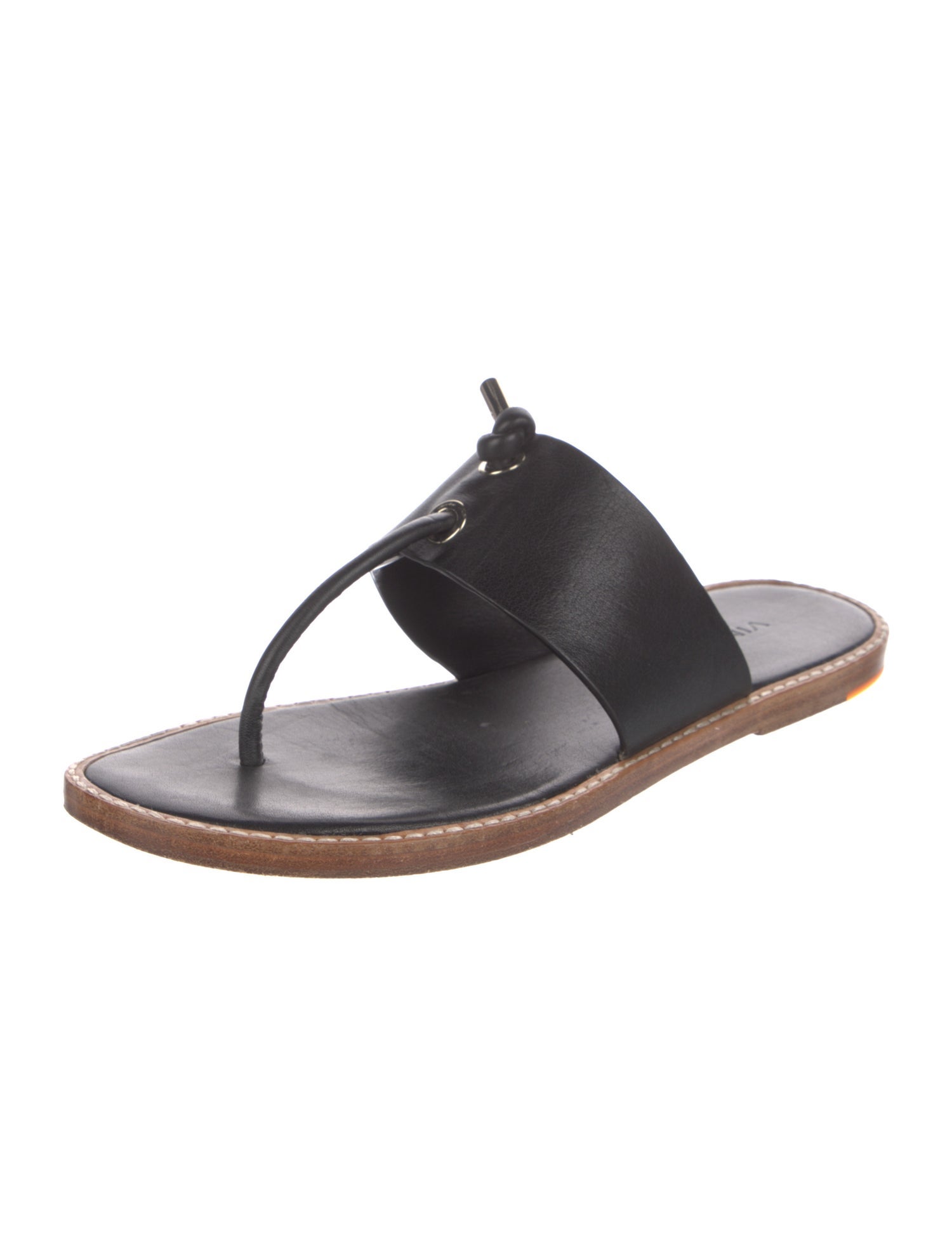 Vince Leather Slides