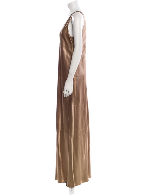 Vince Scoop Neck Long Dress