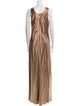Vince Scoop Neck Long Dress
