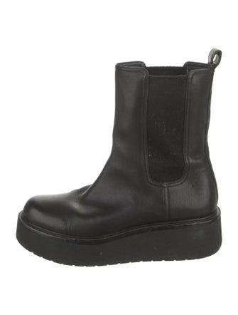 Vince Leather Chelsea Boots