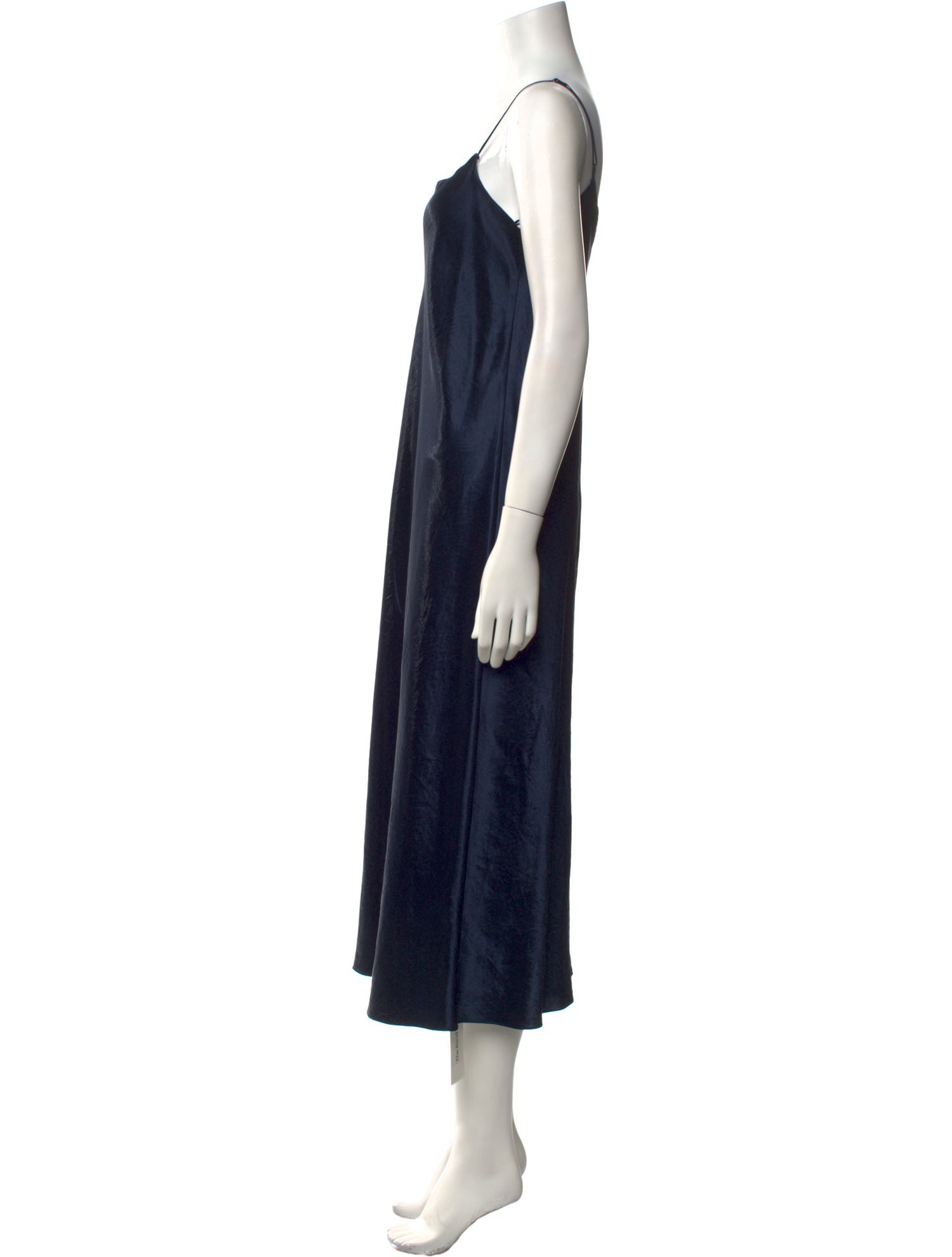 Vince Scoop Neck Midi Length Dress