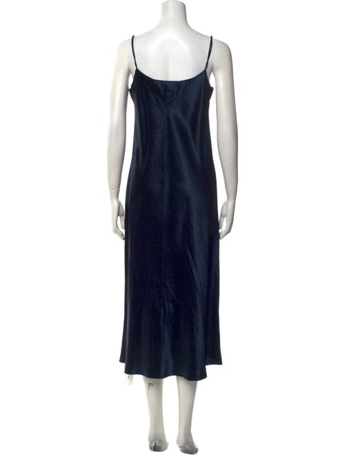 Vince Scoop Neck Midi Length Dress