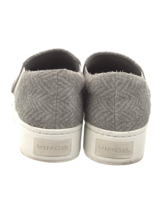 Vince Suede Striped Sneakers