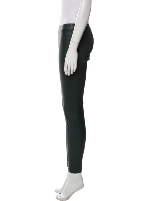 Vince Leather Skinny Leg Pants