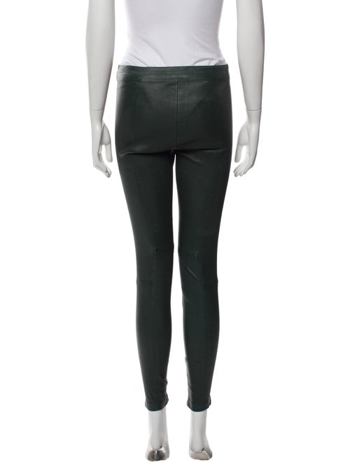 Vince Leather Skinny Leg Pants