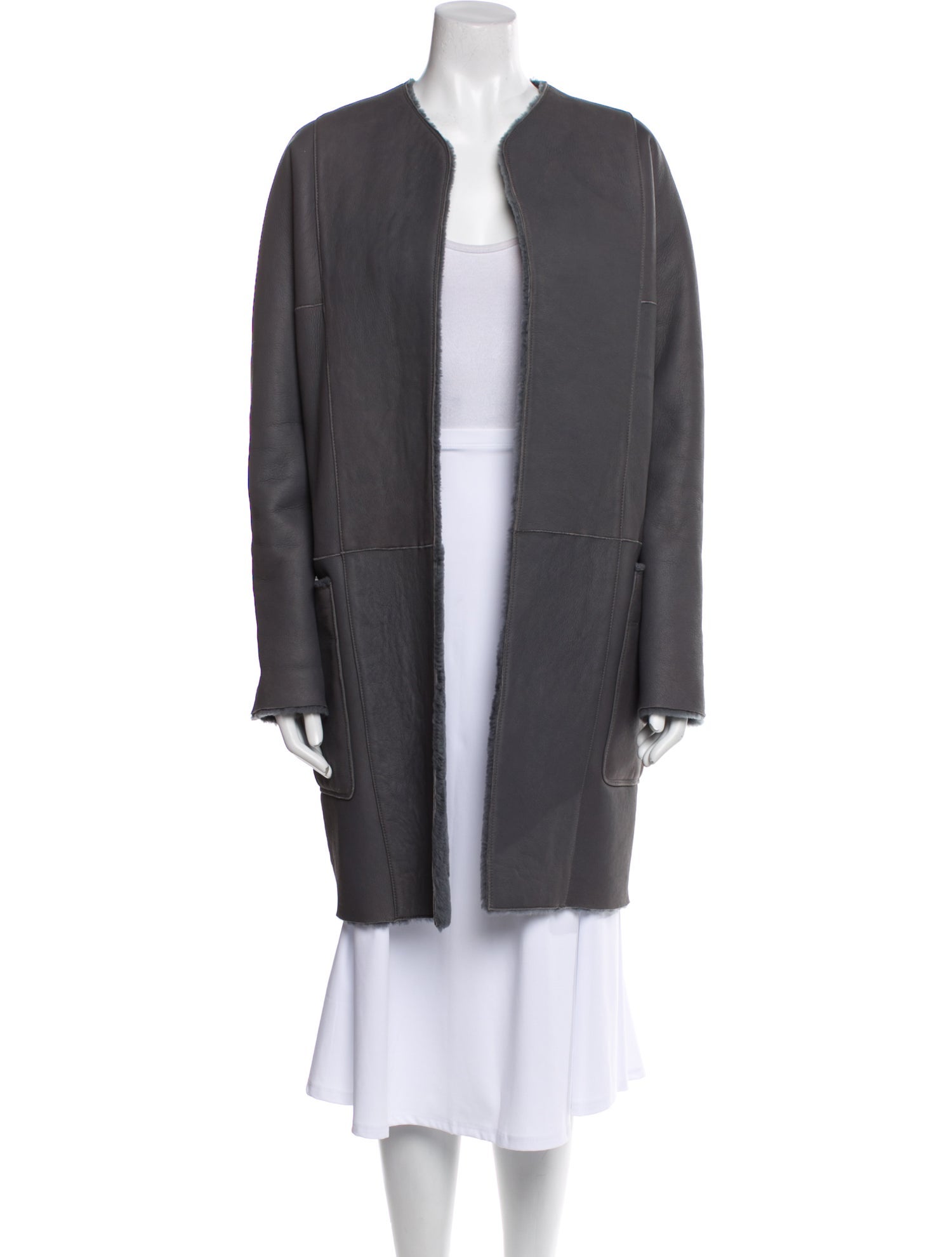 Vince Shearling Fur Coat