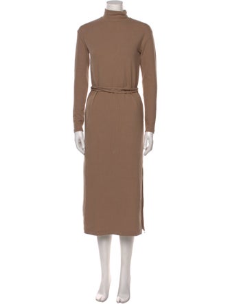 Vince Turtleneck Long Dress