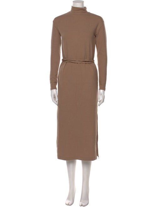 Vince Turtleneck Long Dress