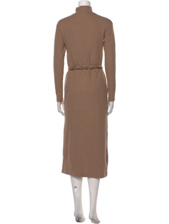 Vince Turtleneck Long Dress