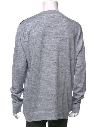 Vince Colorblock Pattern Long Sleeve Shirt