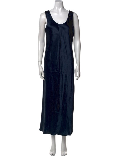 Vince Satin Long Dress