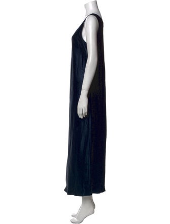 Vince Satin Long Dress