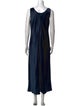 Vince Satin Long Dress