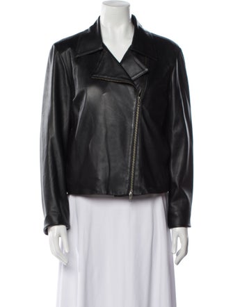 Vince Leather Biker Jacket