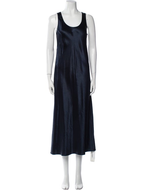 Vince Scoop Neck Long Dress