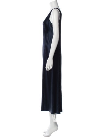 Vince Scoop Neck Long Dress