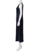 Vince Scoop Neck Long Dress