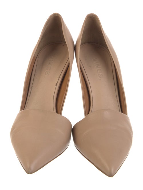 Vince Leather D'Orsay Pumps