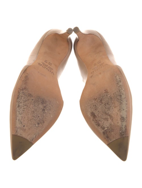 Vince Leather D'Orsay Pumps