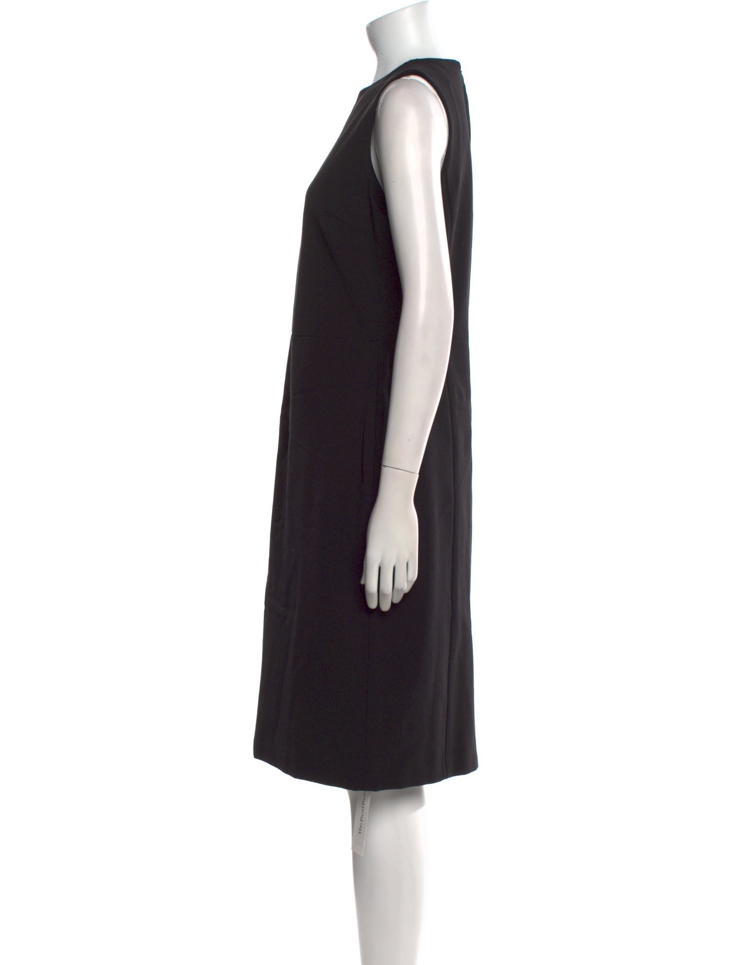 Vince Crew Neck Knee-Length Dress