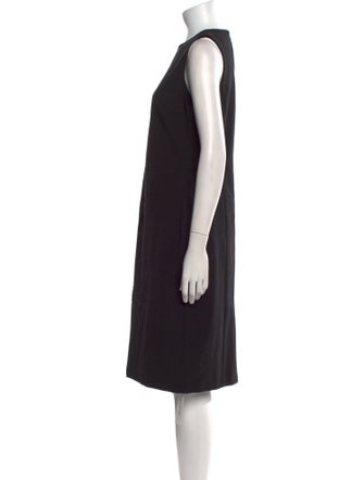 Vince Crew Neck Knee-Length Dress