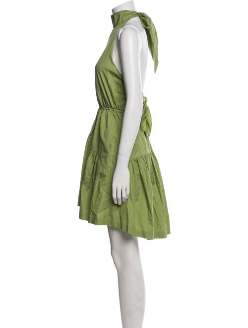 Vince Mock Neck Knee-Length Dress