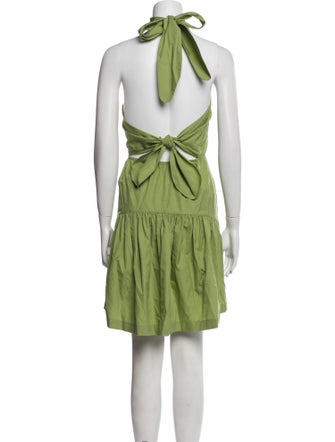 Vince Mock Neck Knee-Length Dress