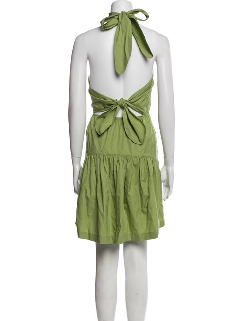 Vince Mock Neck Knee-Length Dress