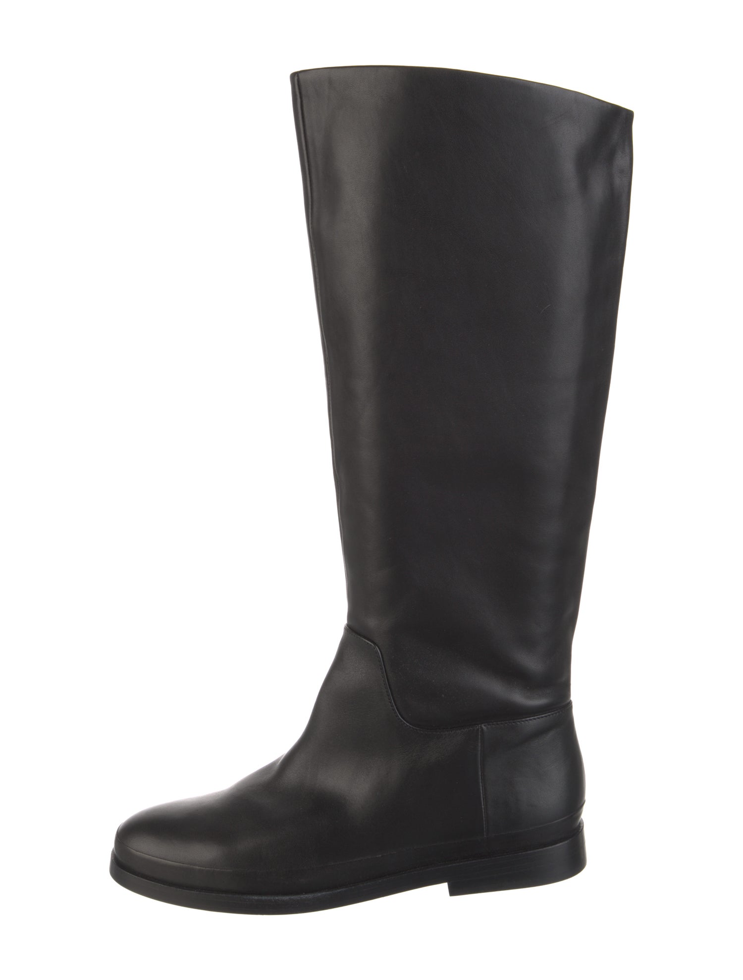 Vince Leather Riding Boots