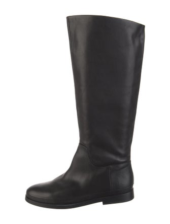 Vince Leather Riding Boots