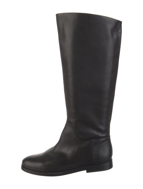 Vince Leather Riding Boots