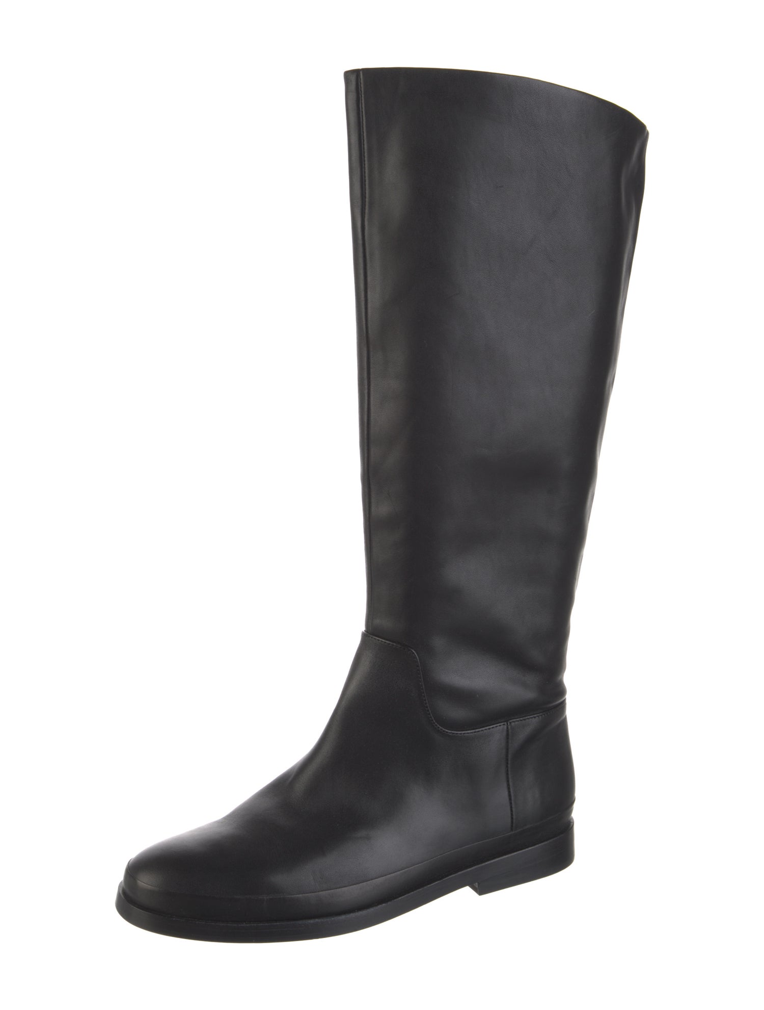 Vince Leather Riding Boots