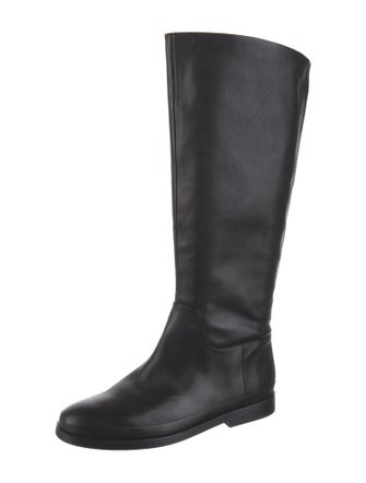 Vince Leather Riding Boots