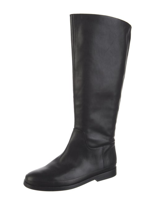 Vince Leather Riding Boots