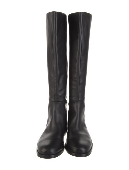 Vince Leather Riding Boots