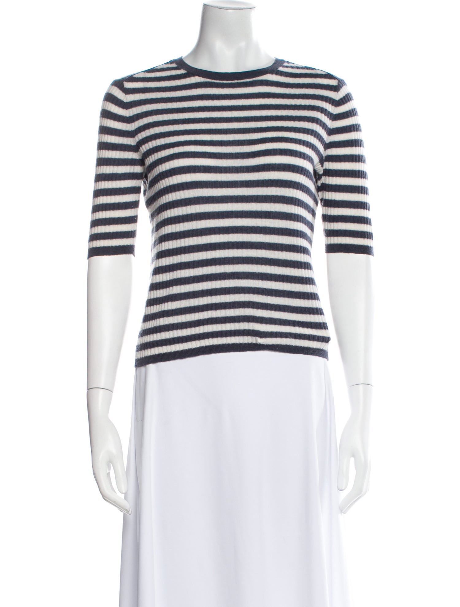 Vince Cashmere Striped Sweater