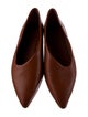 Vince Leather Ballet Flats