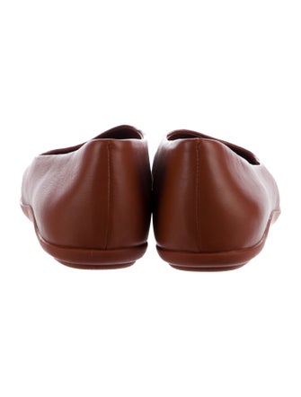 Vince Leather Ballet Flats