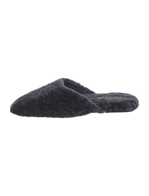 Vince Fur Fur Trim Mules