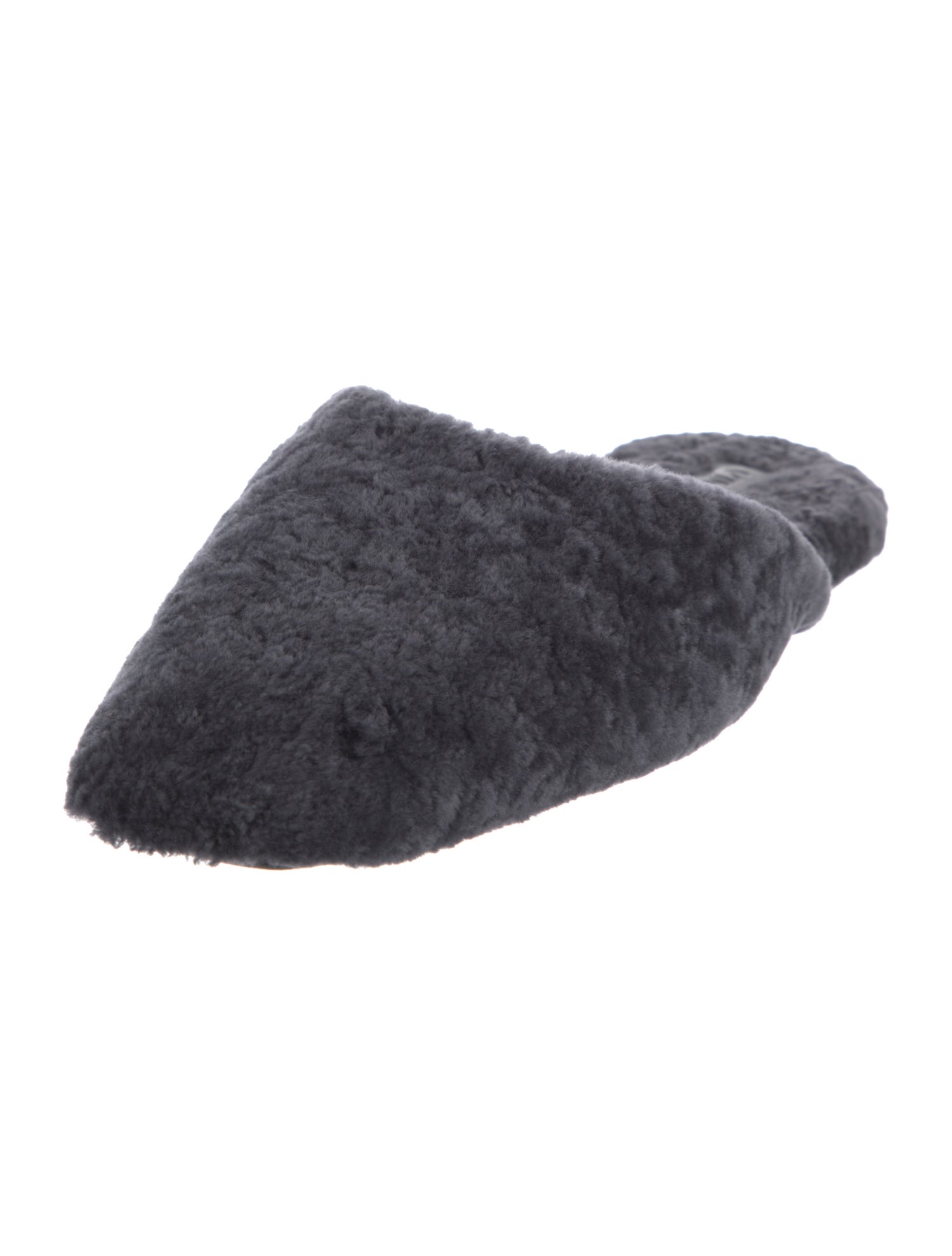Vince Fur Fur Trim Mules