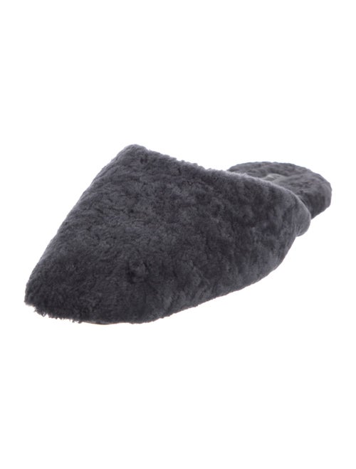 Vince Fur Fur Trim Mules