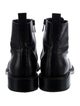 Vince Leather Combat Boots
