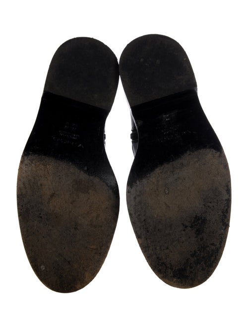 Vince Leather Combat Boots