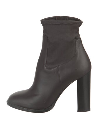 Vince Leather Sock Boots