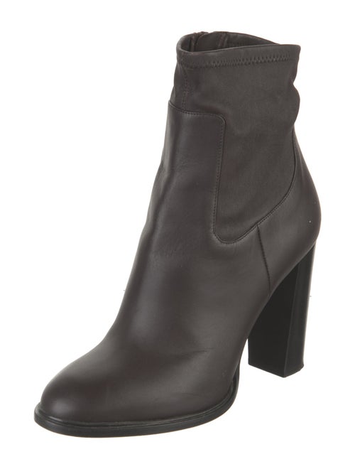 Vince Leather Sock Boots