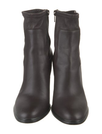 Vince Leather Sock Boots