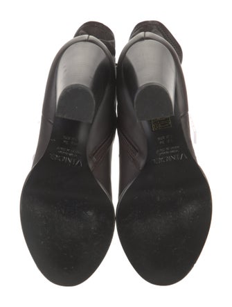 Vince Leather Sock Boots