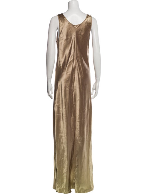 Vince Scoop Neck Long Dress