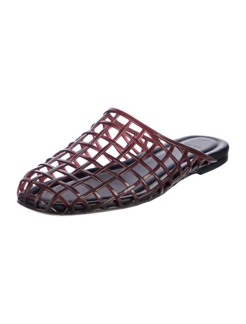 Vince Rubber Colorblock Pattern Mules